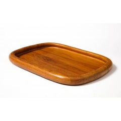 Oval Teak Tray by Jens Quistgaard, circa 1950