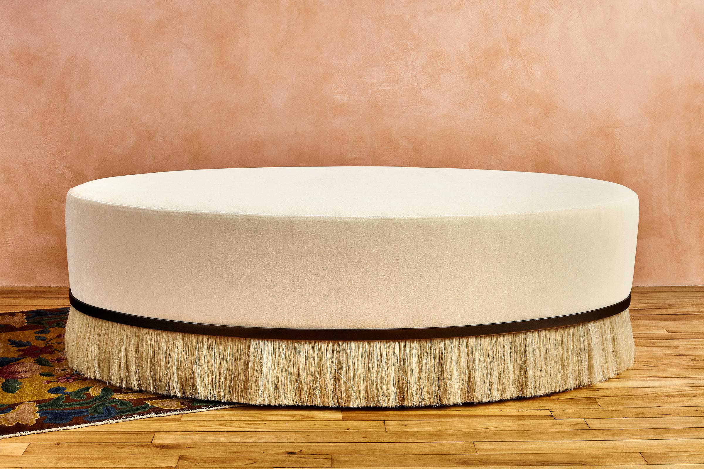 Oval Thing Ottoman by Konekt Furniture 
Dimensions:54