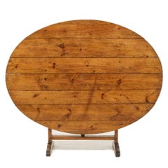 Oval ‘Tilt-Top’ Vintner’s Table
