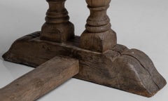 Oval Trestle Table, England, Circa 1800