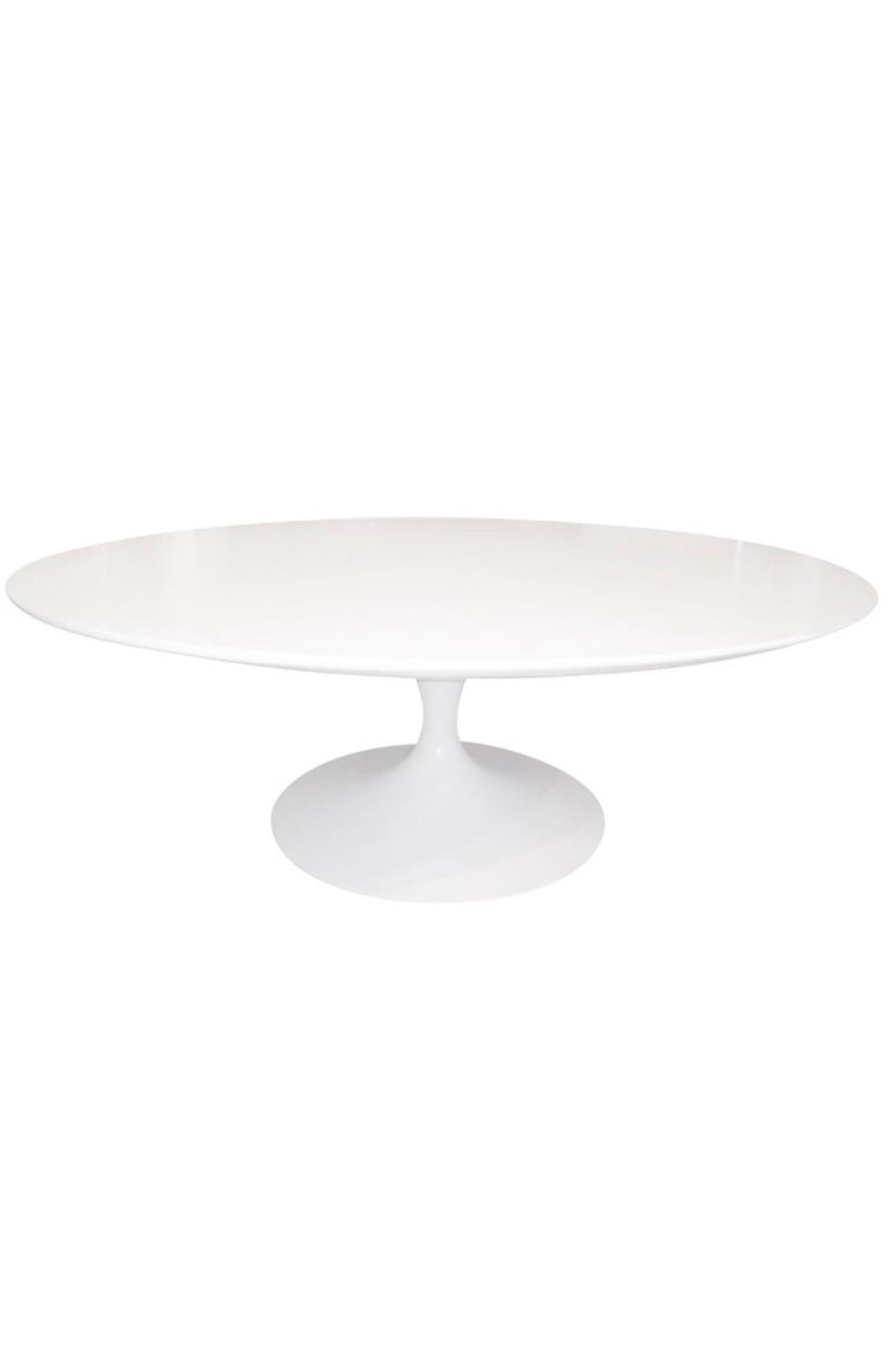 Oval Tulip Low Table by Eero Saarinen by Knoll , 1970s