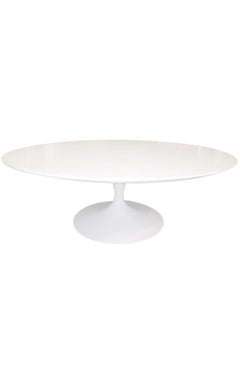 Oval Tulip Low Table by Eero Saarinen by Knoll , 1970s