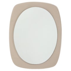 Oval Two-Tone Mirror, France, 1970's