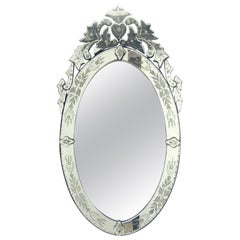 Oval Venetian Mirror