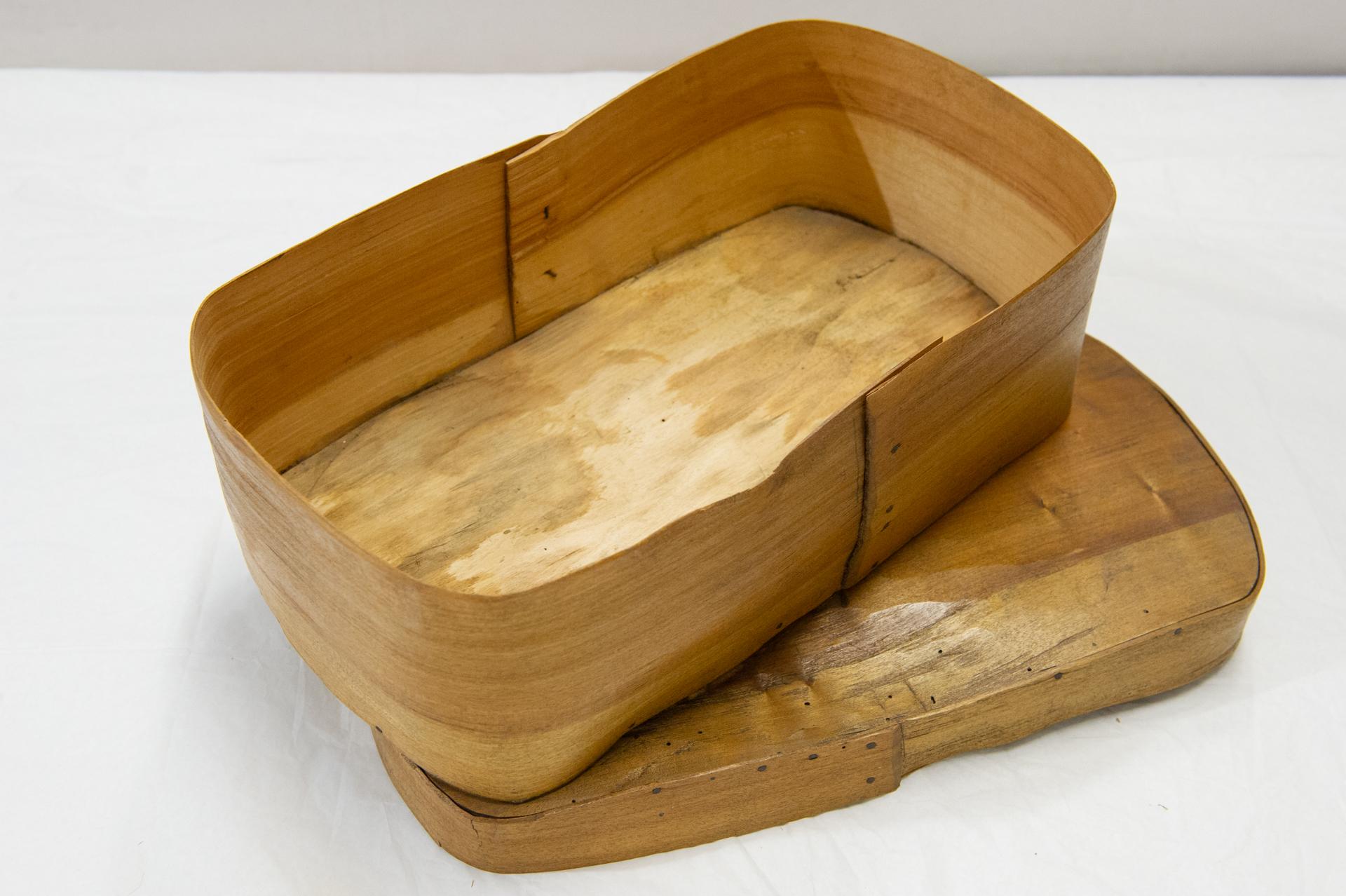 Oval Wooden Apothecary Boxes Set For Sale 7