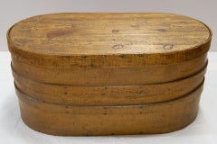 Oval Wooden Apothecary Boxes Set