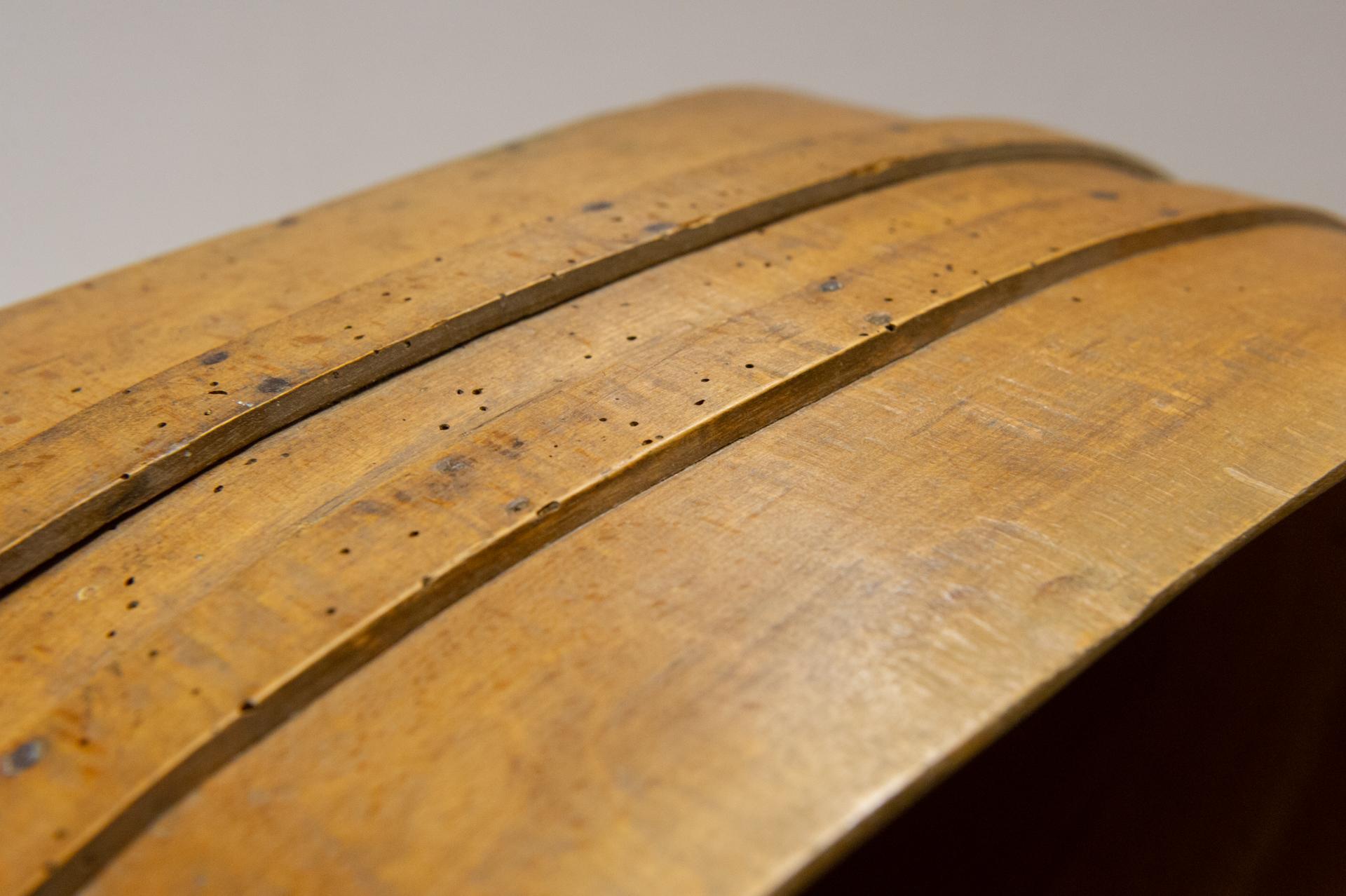 Mid-18th Century Oval Wooden Apothecary Boxes Set For Sale
