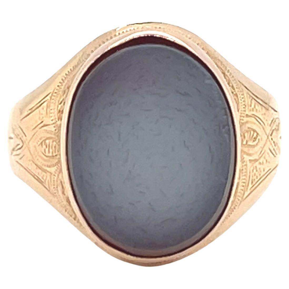 Ovale Agathe Rose Gold 18 Carats Ring
