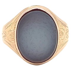 Ovale Agathe Rose Gold 18 Carats Ring