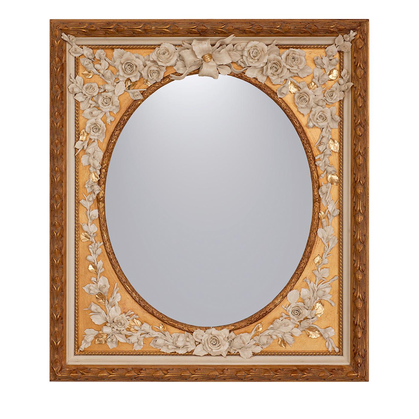 Ovale Fiorito Mirror