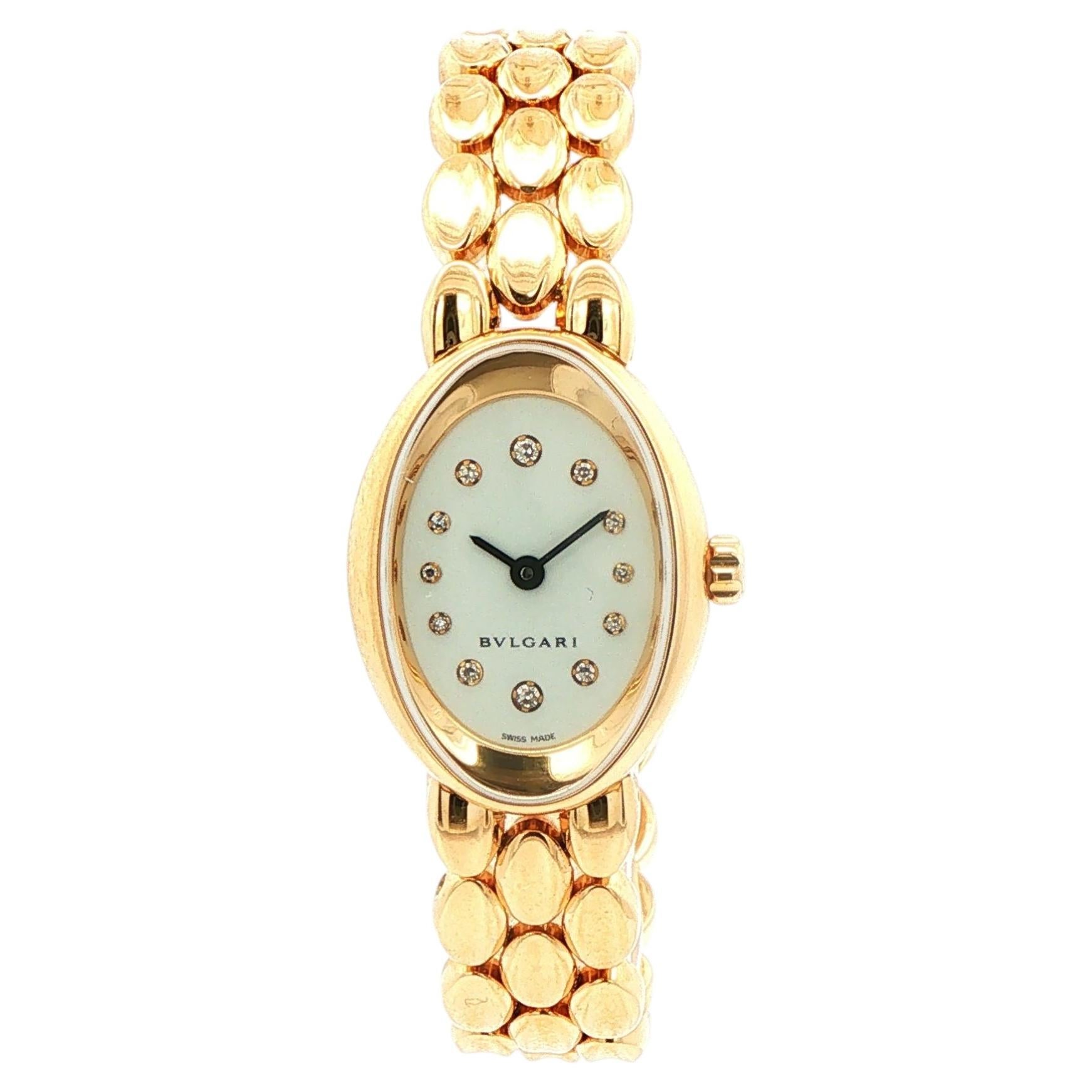 Ovale ladies watch by Bulgari