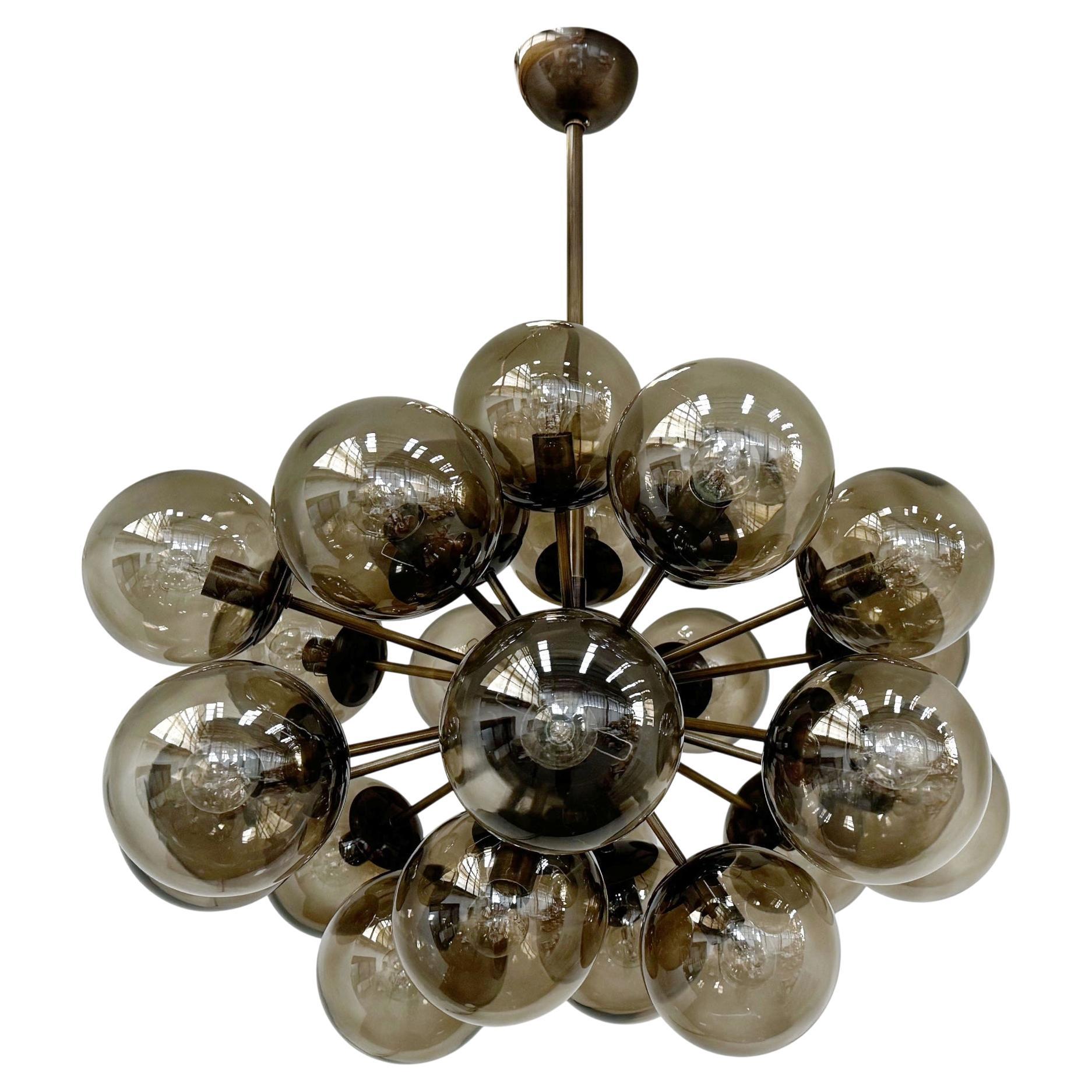 Ovale Sputnik Chandelier by Fabio Ltd For Sale