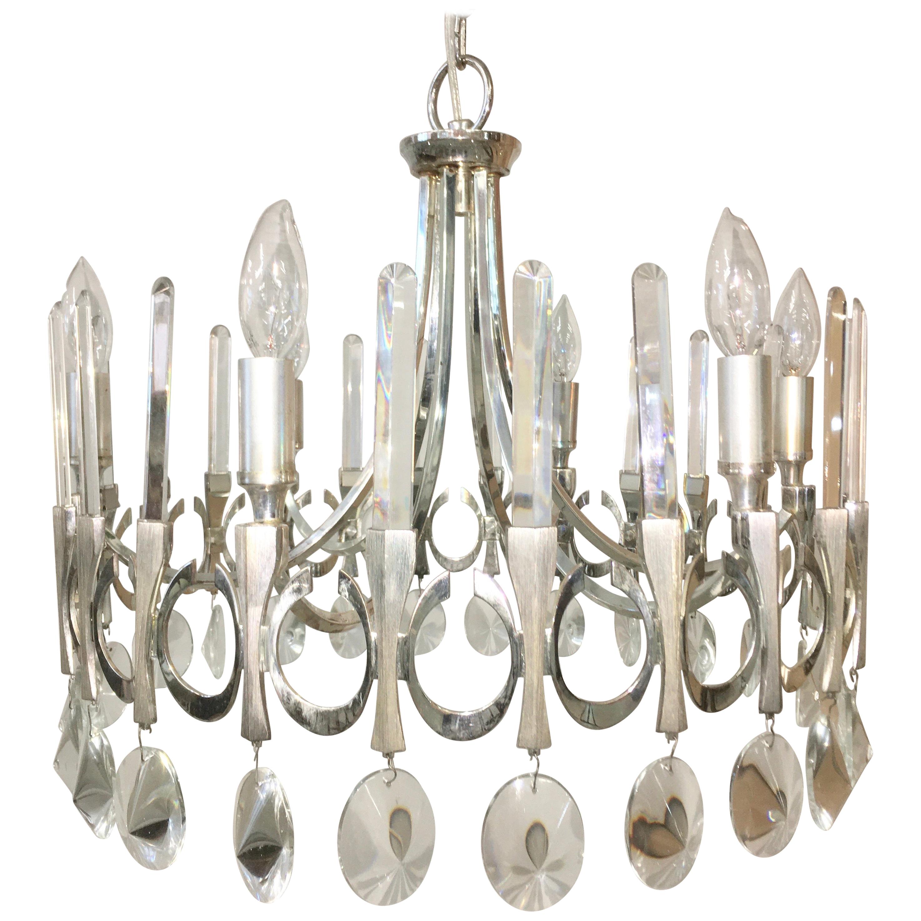 Ovali Chandelier by Angelo Gaetano Sciolari For Sale