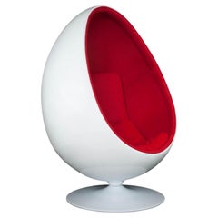 Ovalia Egg Chair Henrik Thor Larsen Lounge Chair 60er Schweden