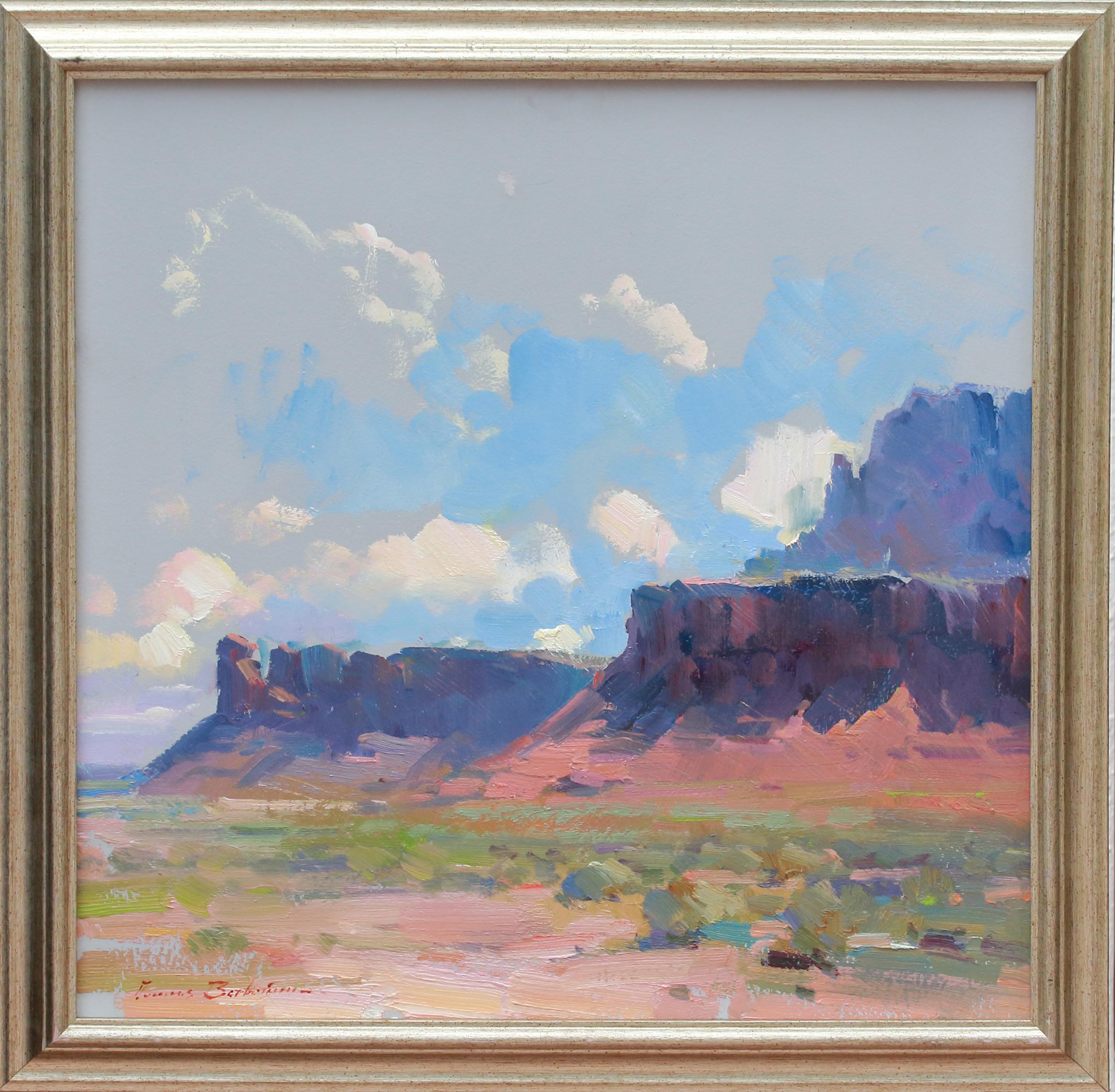 Afternoon Shadows - Painting by Ovanes Berberian
