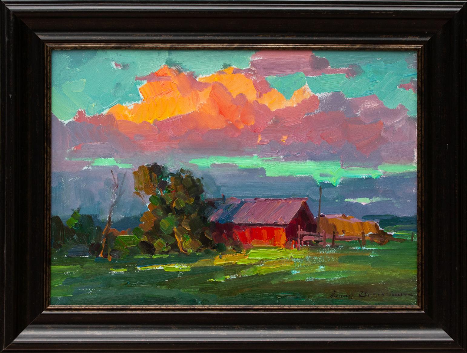 Sombras de la tarde - Painting de Ovanes Berberian