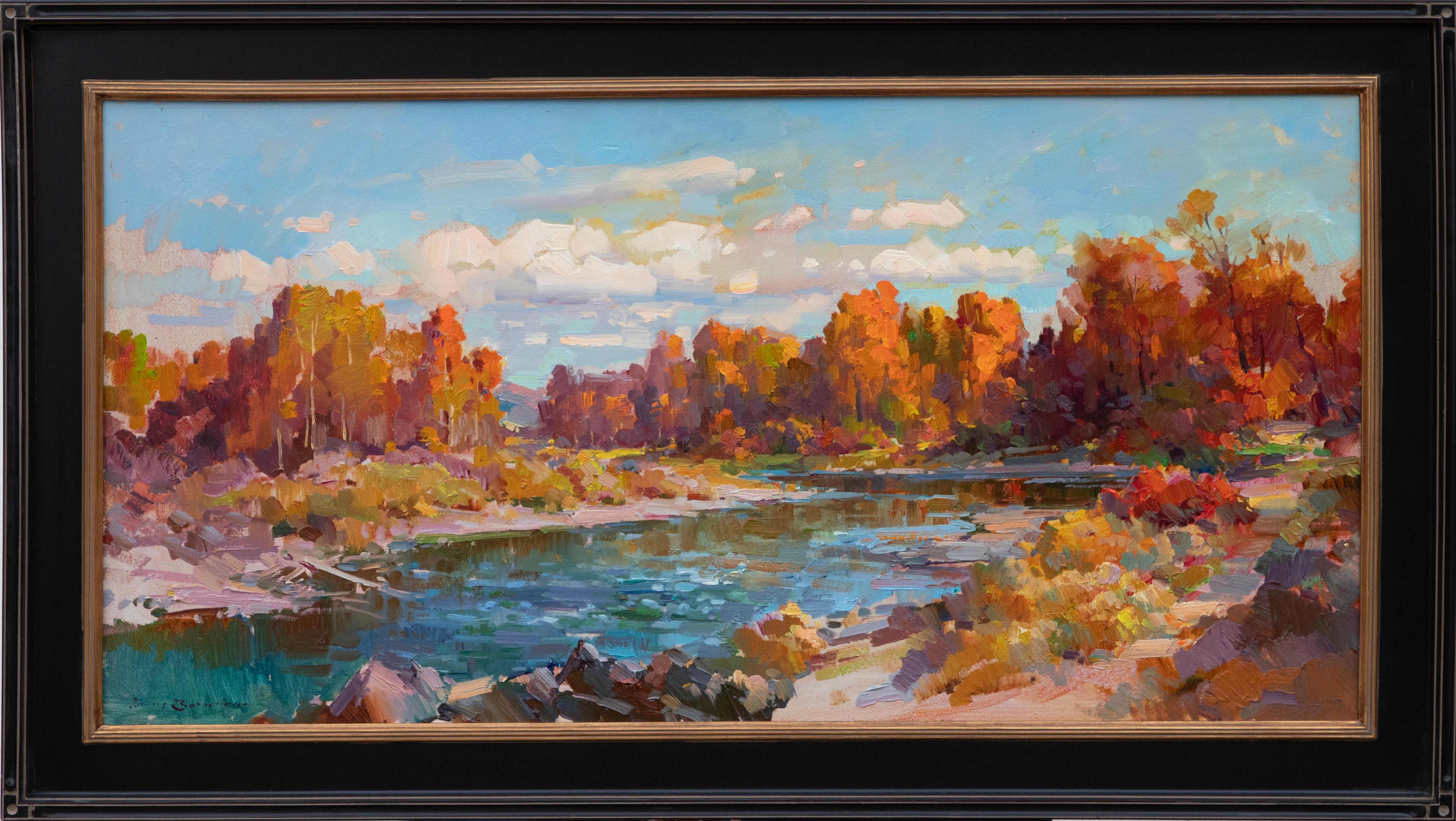 Landscape Painting Ovanes Berberian - Après-midi d'automne