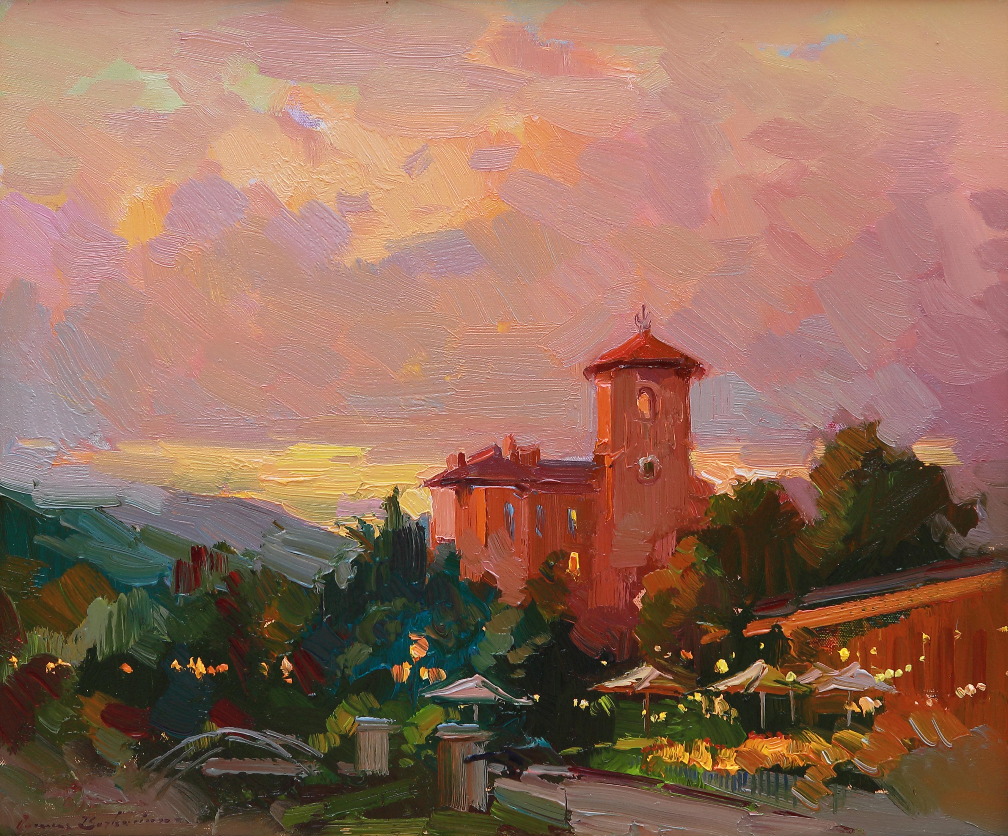 Broadmoor Abend – Painting von Ovanes Berberian