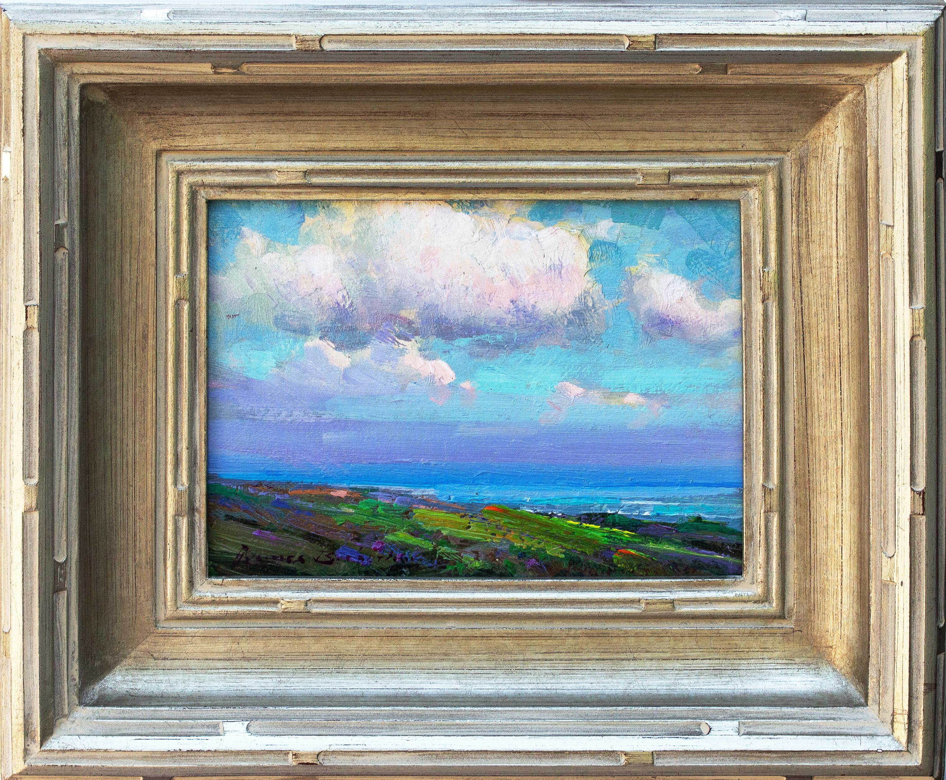 By the Pacific - Painting by Ovanes Berberian