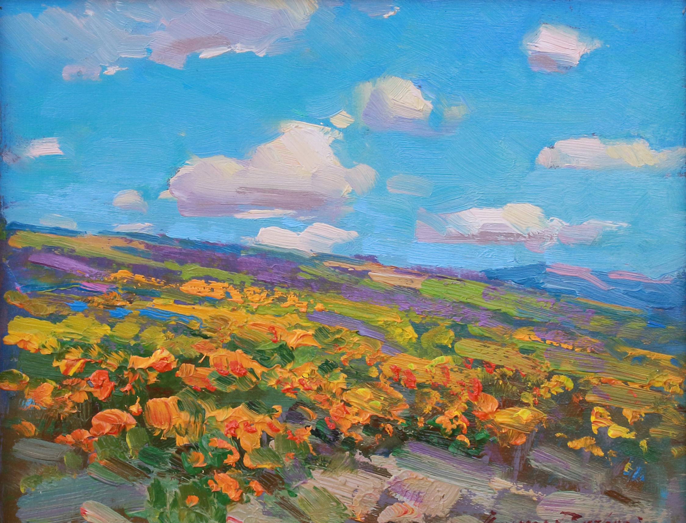 Cariso Planes - Impressionist Painting by Ovanes Berberian