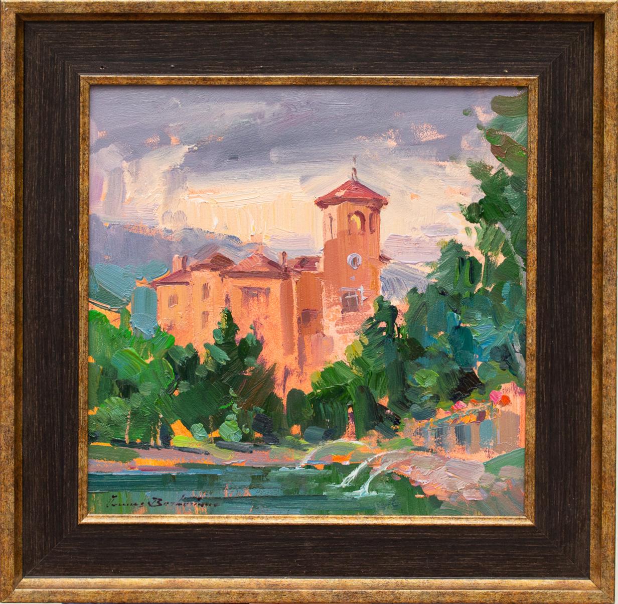 Dark Clouds Over Broadmoor - Painting by Ovanes Berberian