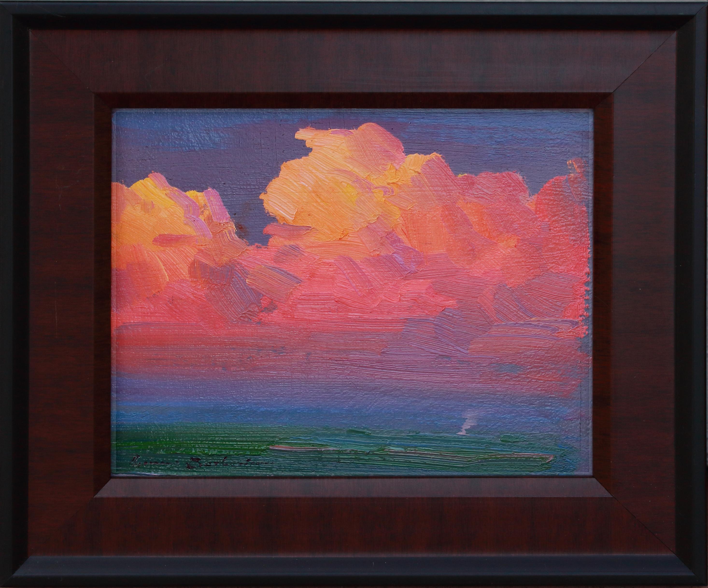 Fernes Donnern – Painting von Ovanes Berberian