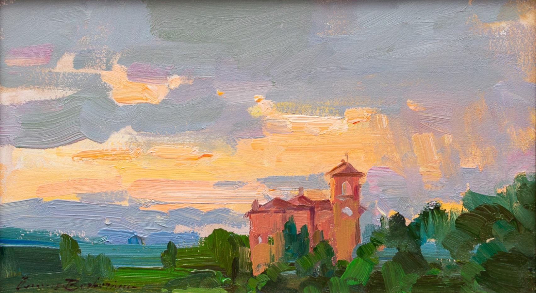 Atardecer en Broadmoor - Painting Impresionista de Ovanes Berberian