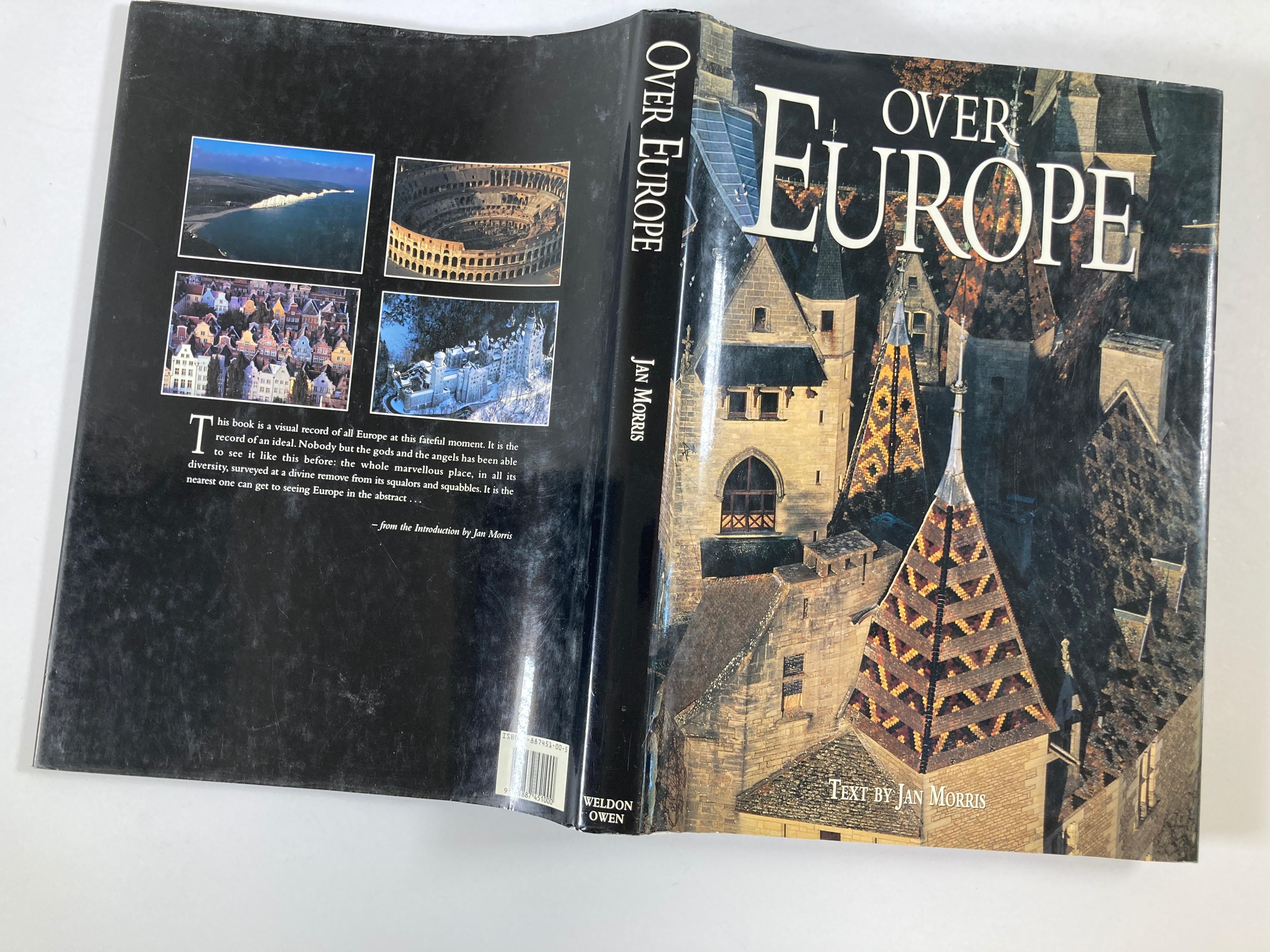 Over Europe Book by Jan Morris In Good Condition For Sale In North Hollywood, CA