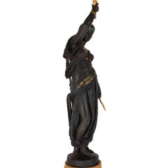 Over Life-Size Bronze Sculpture of an Orientalist Female Figure