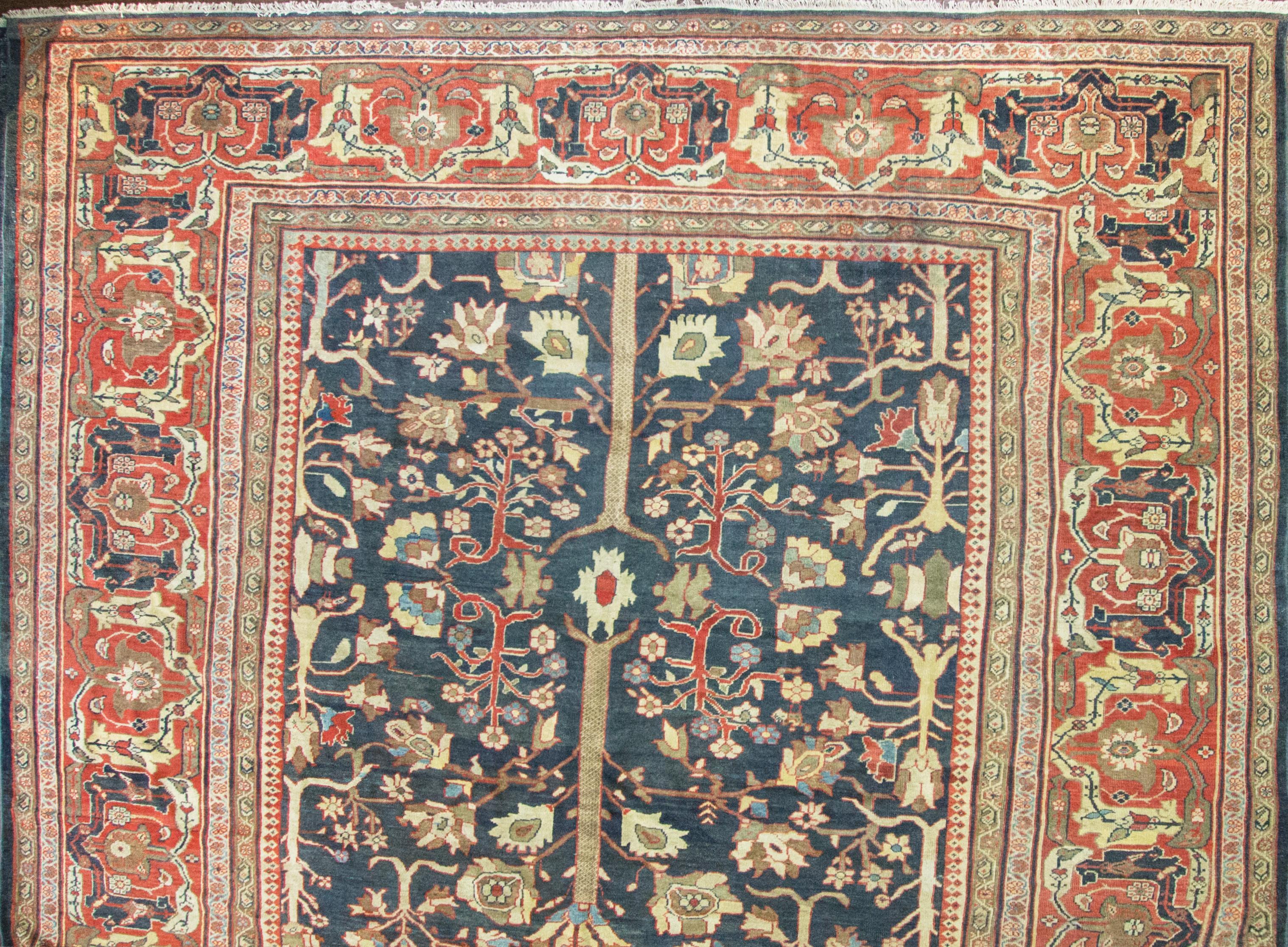 Antique Sultanabad rugs The city of Sultanabad (which is now known as Arak) was founded, in the early 1800s, as a center for commercial rug production in Iran. During the late 19th century, the firm of Hotz and Son and Ziegler and Co. established a