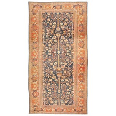 Tree of Life ancien de grande taille  Tapis persan Sultanabad, Mahal, 14' x 27'