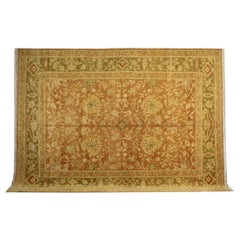 Over Size Oriental Rug Indian Carpet, Antique Rugs, Ziegler Style Gold Rugs