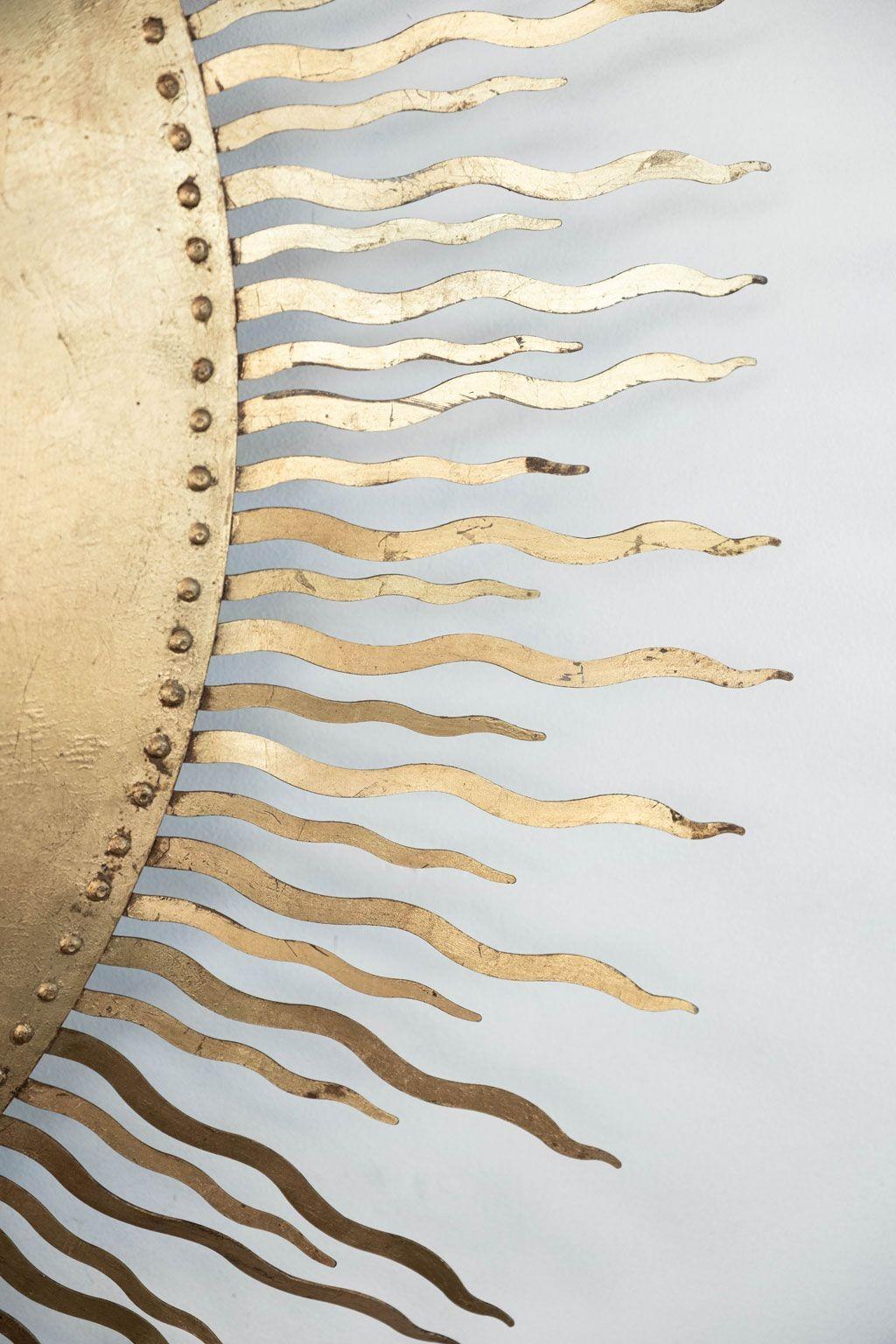 Plafonnier doré de Barcelone surdimensionné en vente 3