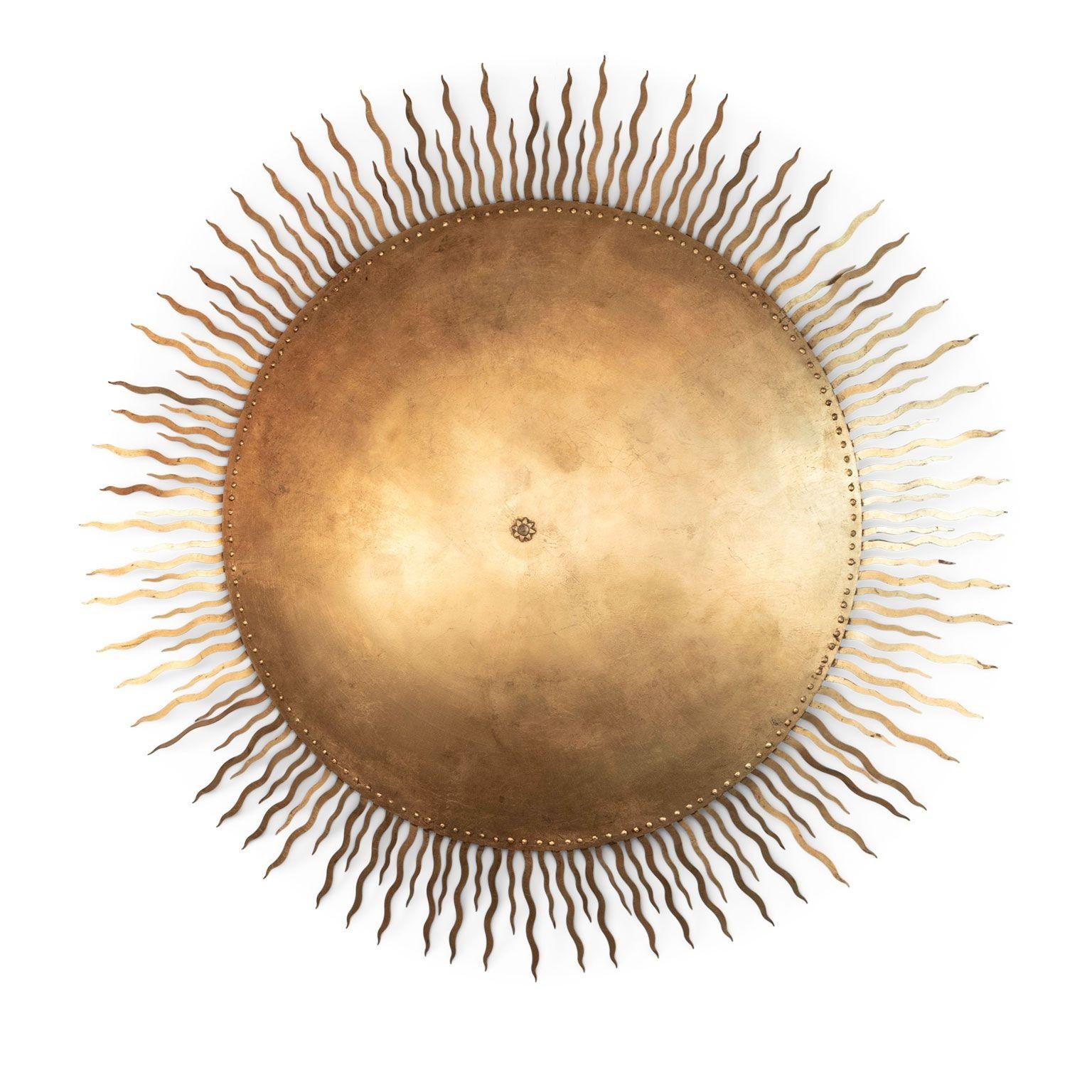 Acier Plafonnier doré de Barcelone surdimensionné en vente