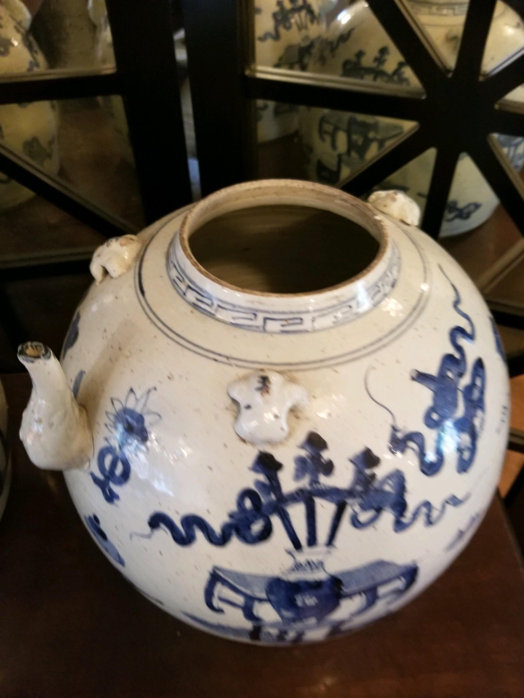 Chinese Export Oversized Chinese Teapots For Sale