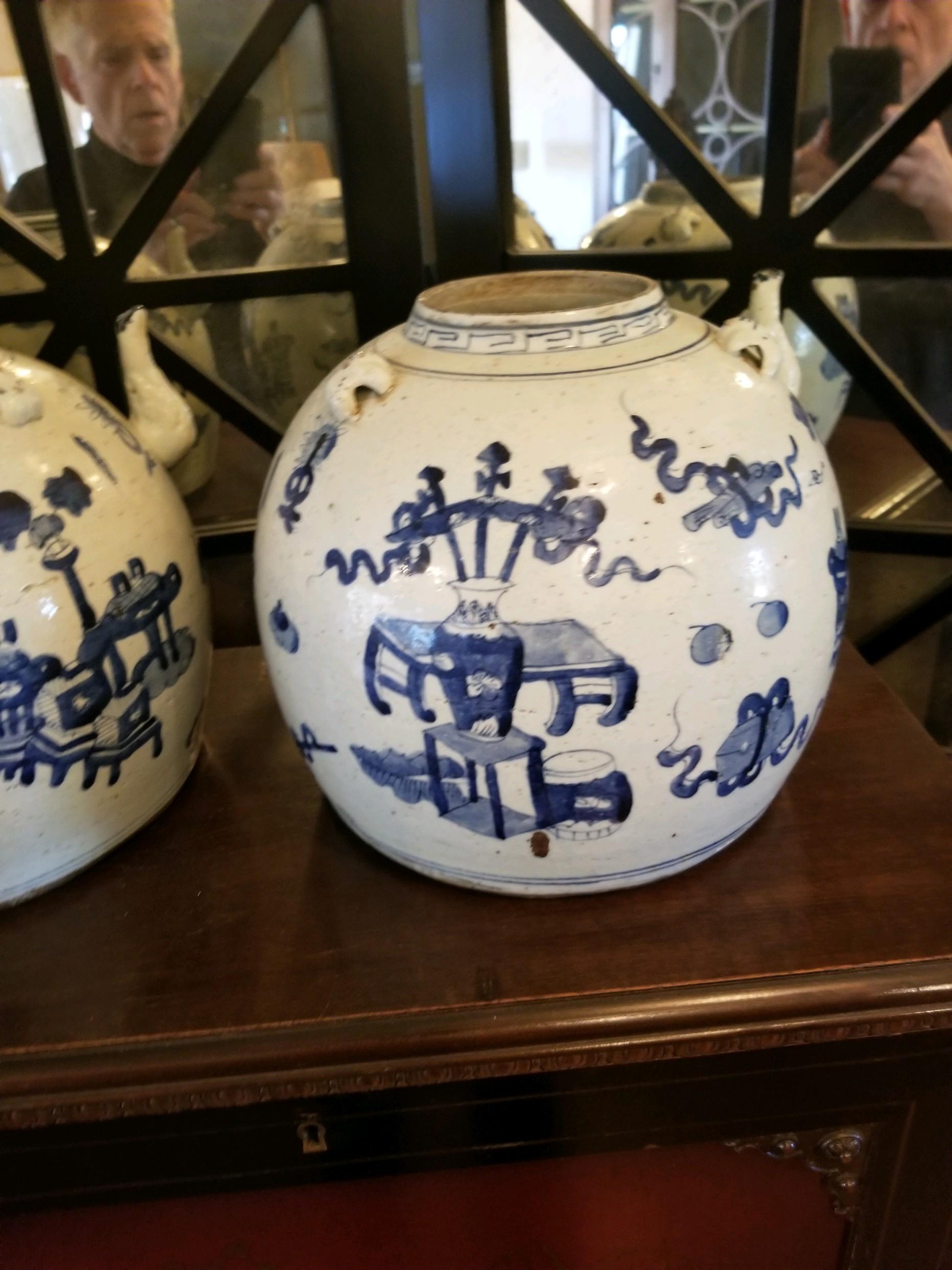 19th Century Oversized Chinese Teapots For Sale