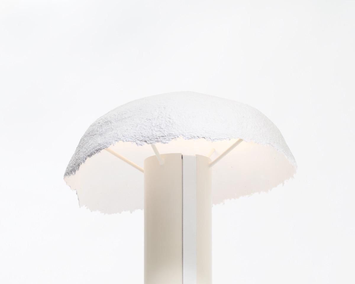 handmade paper mache lamp shade