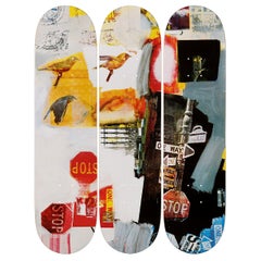 Overdrive Skateboard Decks after Robert Rauschenberg