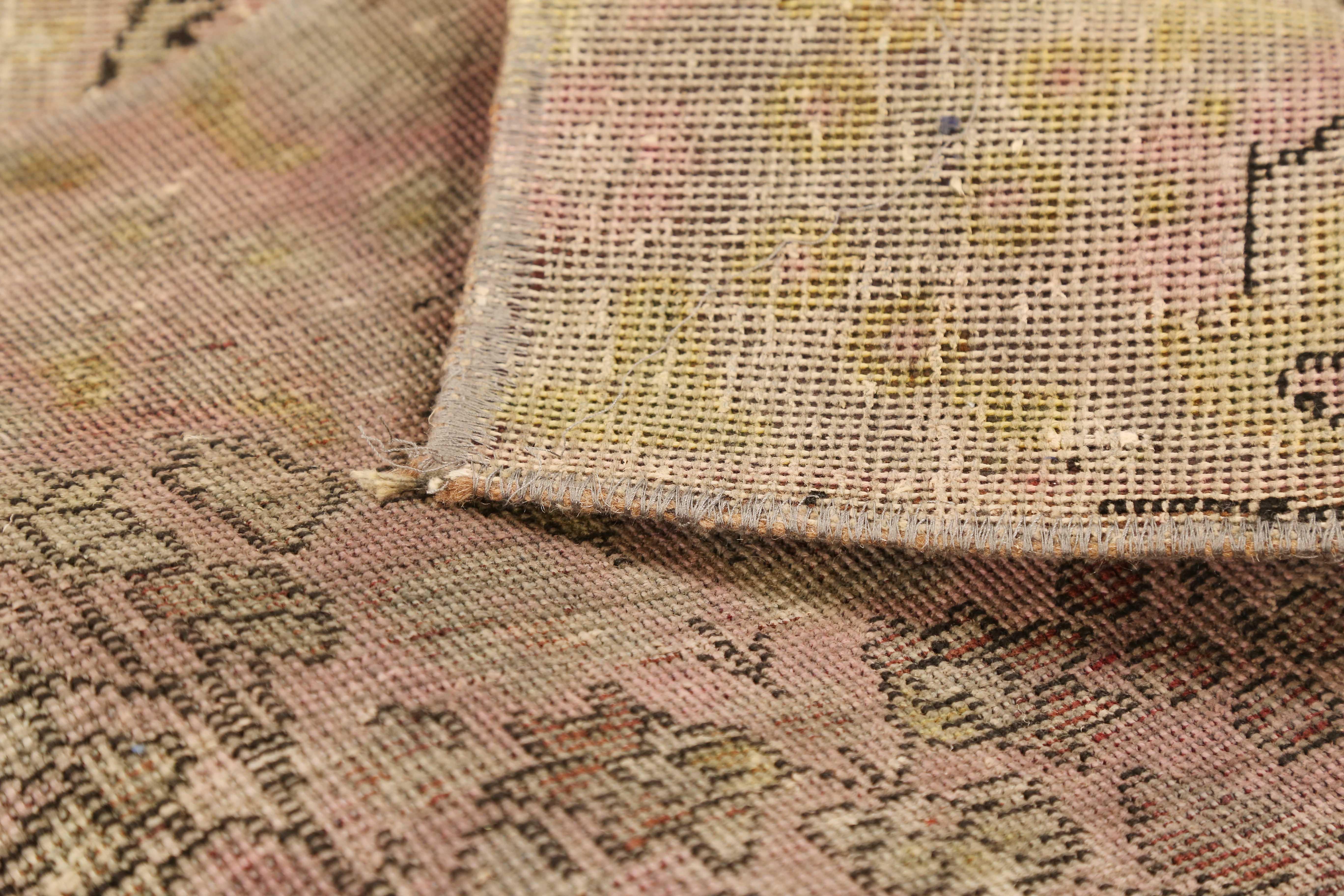 pink persian rug