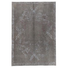 Vintage Turkish Overdyed Rug, Relaxed Refinement Meets Luxe Utilitarian Appeal