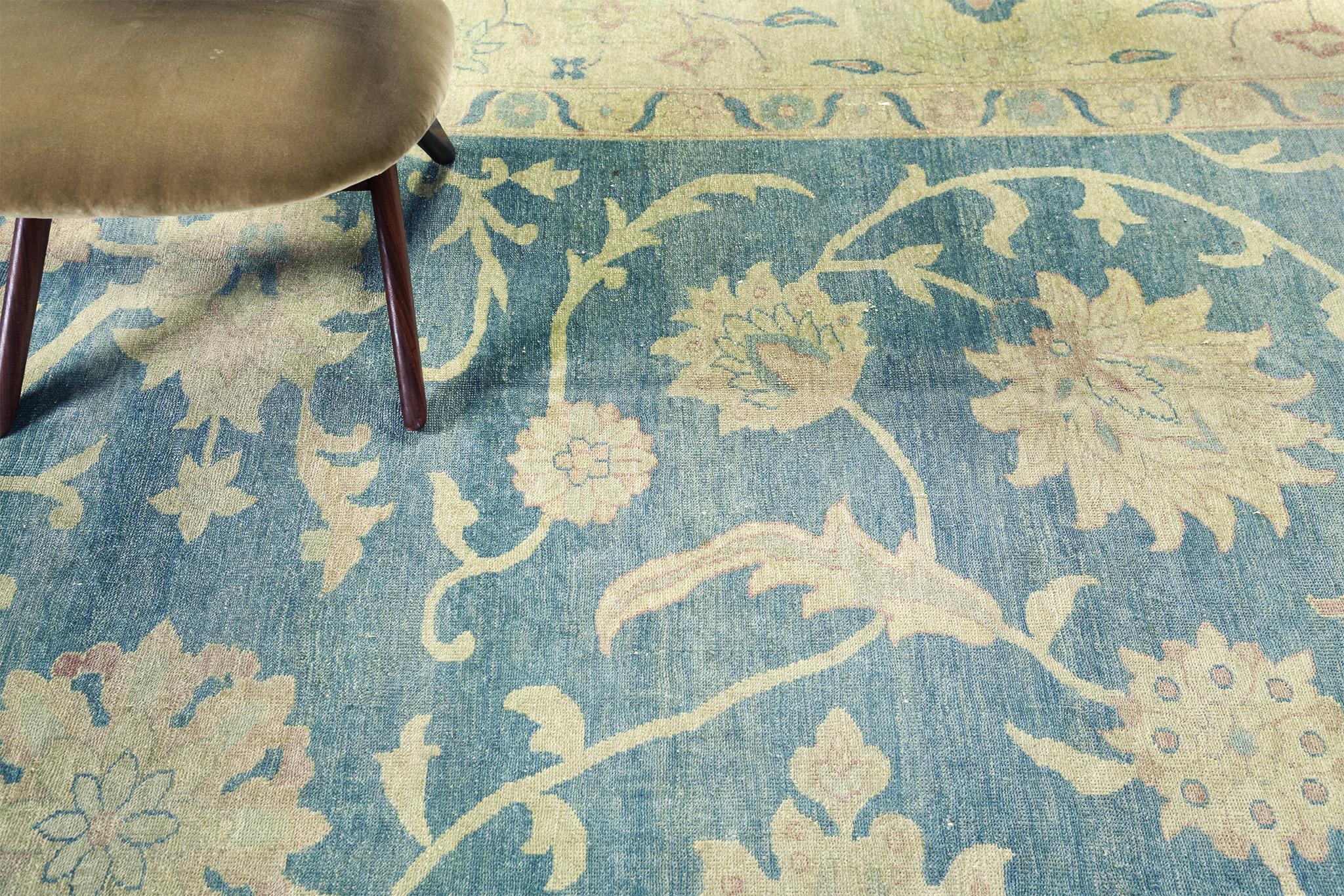 Annodato a mano Tappeto Sultanabad Rugs egiziano sovratinto in vendita