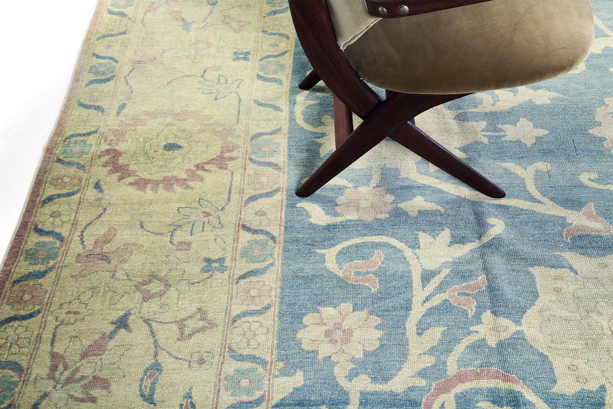 Tappeto Sultanabad Rugs egiziano sovratinto in vendita 1