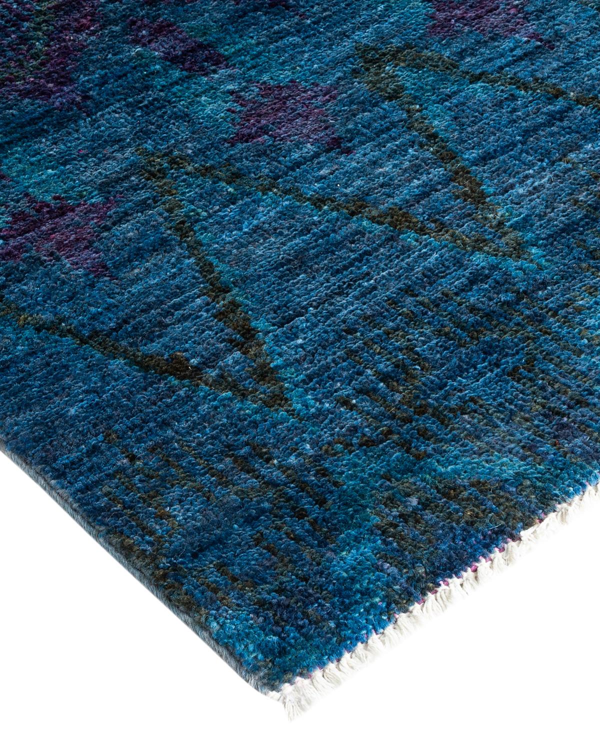 Vibrance rugs epitomize classic with a twist: traditional patterns overdyed in brilliant color. Each hand-knotted rug is washed in a 100% natural botanical dye that reveals hidden nuances in the designs. These are rugs that transcend trends, and