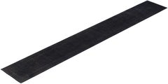 Overdyed Hand-Knotted Wool Modern-Contemporary Black Runner 2' 7" x 18' 9"