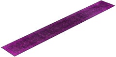 Overdyed Hand-Knotted Wool Modern-Contemporary Purple Runner 2' 7" x 18' 8"