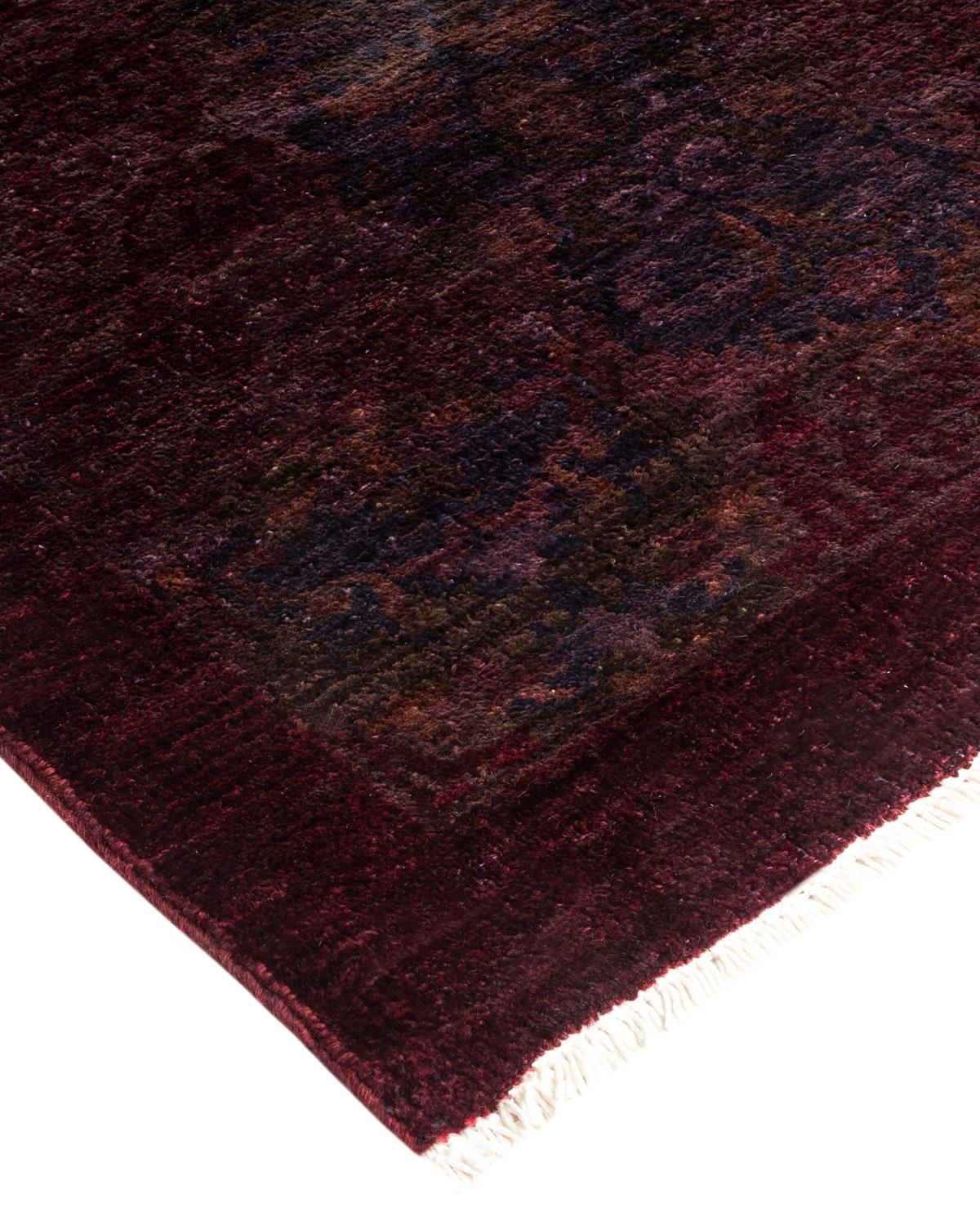 Vibrance rugs epitomize classic with a twist: traditional patterns overdyed in brilliant color. Each hand-knotted rug is washed in a 100% natural botanical dye that reveals hidden nuances in the designs. These are rugs that transcend trends, and