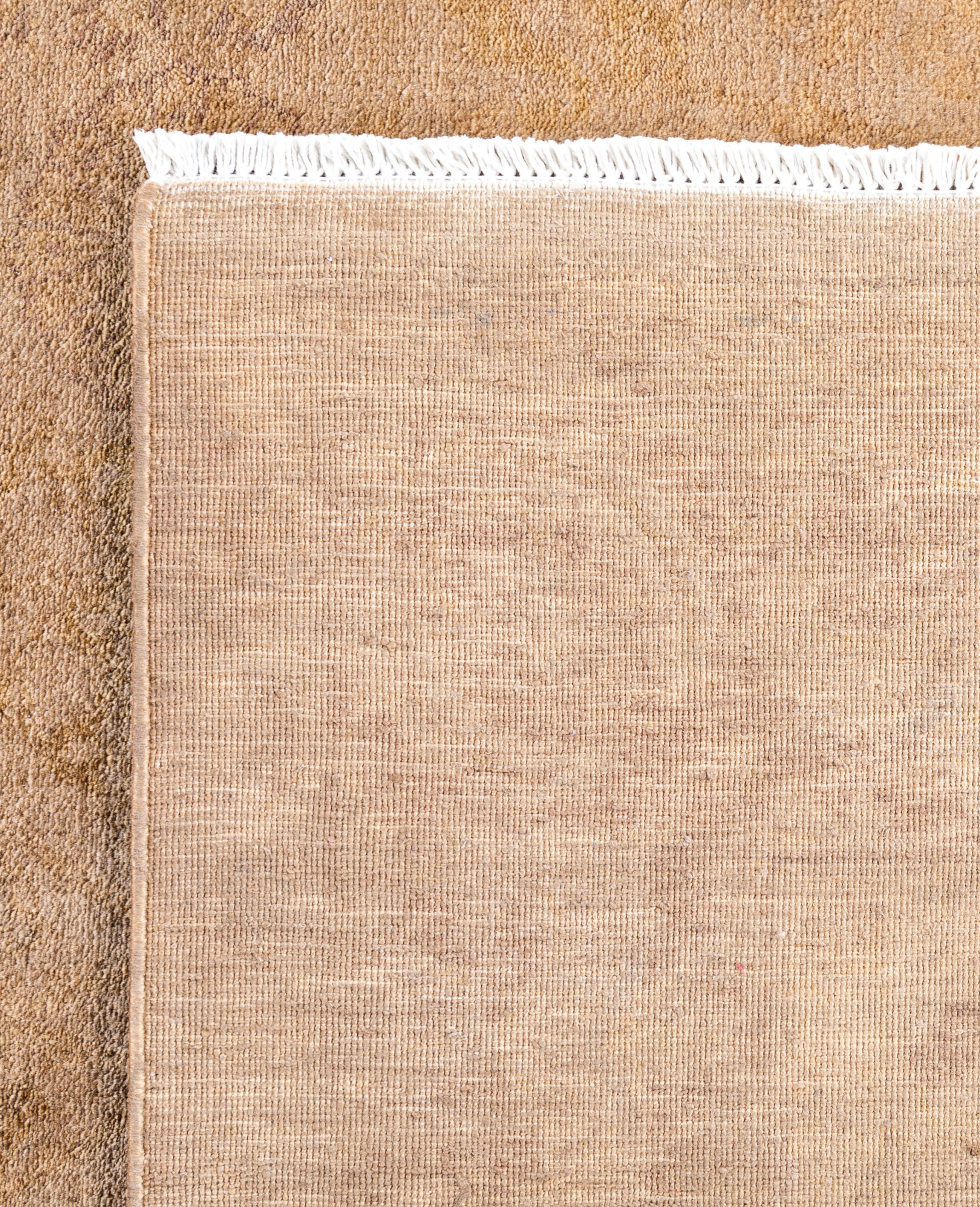 Tappeto da giardino Overdyed One-of-a-Kind Wool Beige 6' 0