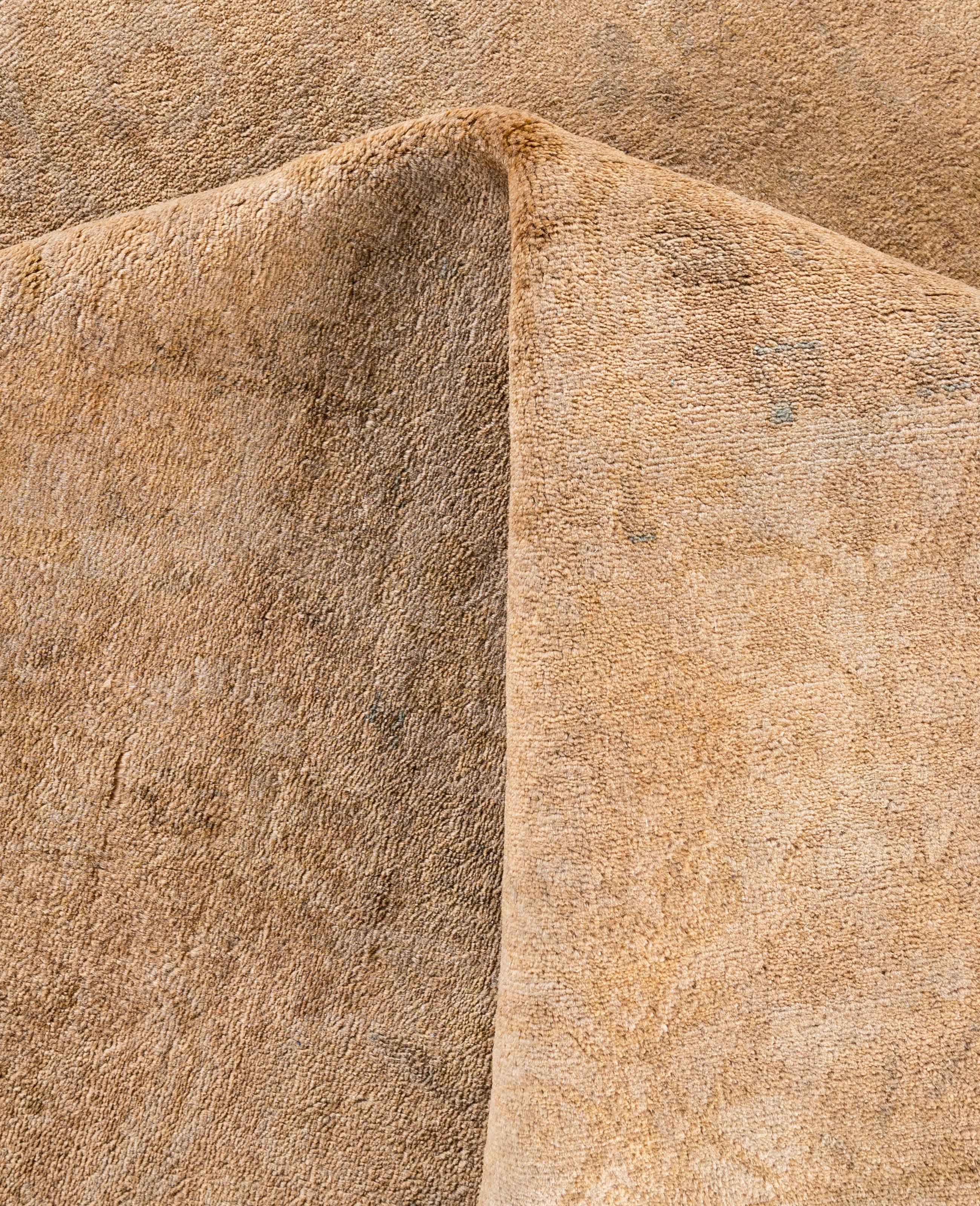 Lana Tappeto da giardino Overdyed One-of-a-Kind Wool Beige 6' 0