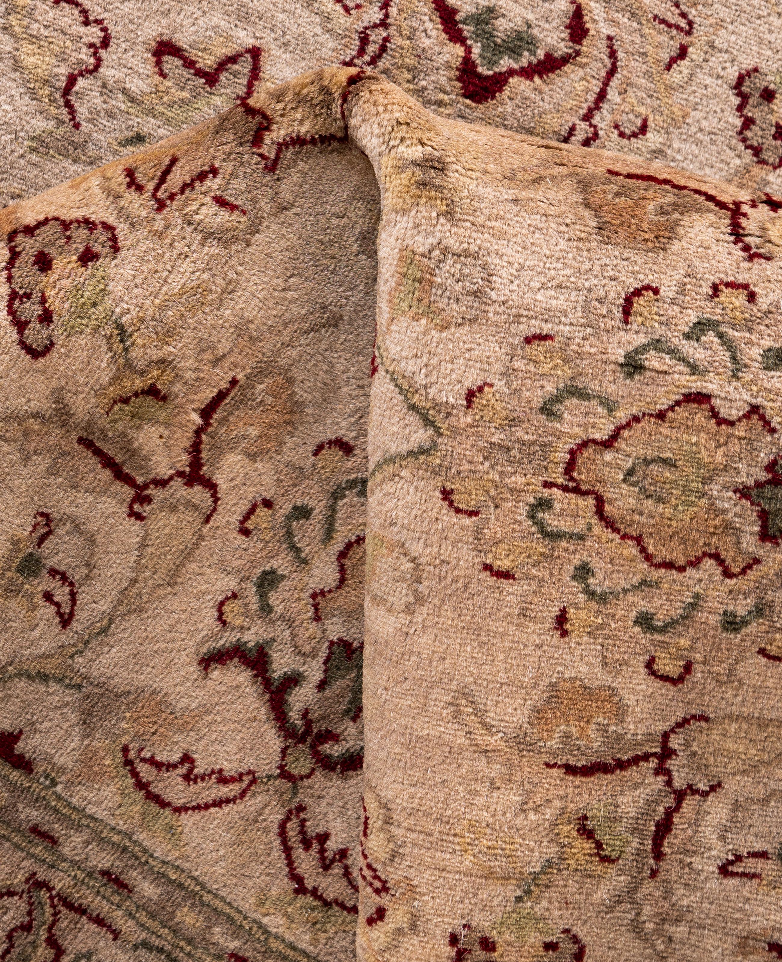 Lana Runner beige in lana tinto in capo unico 2' 7