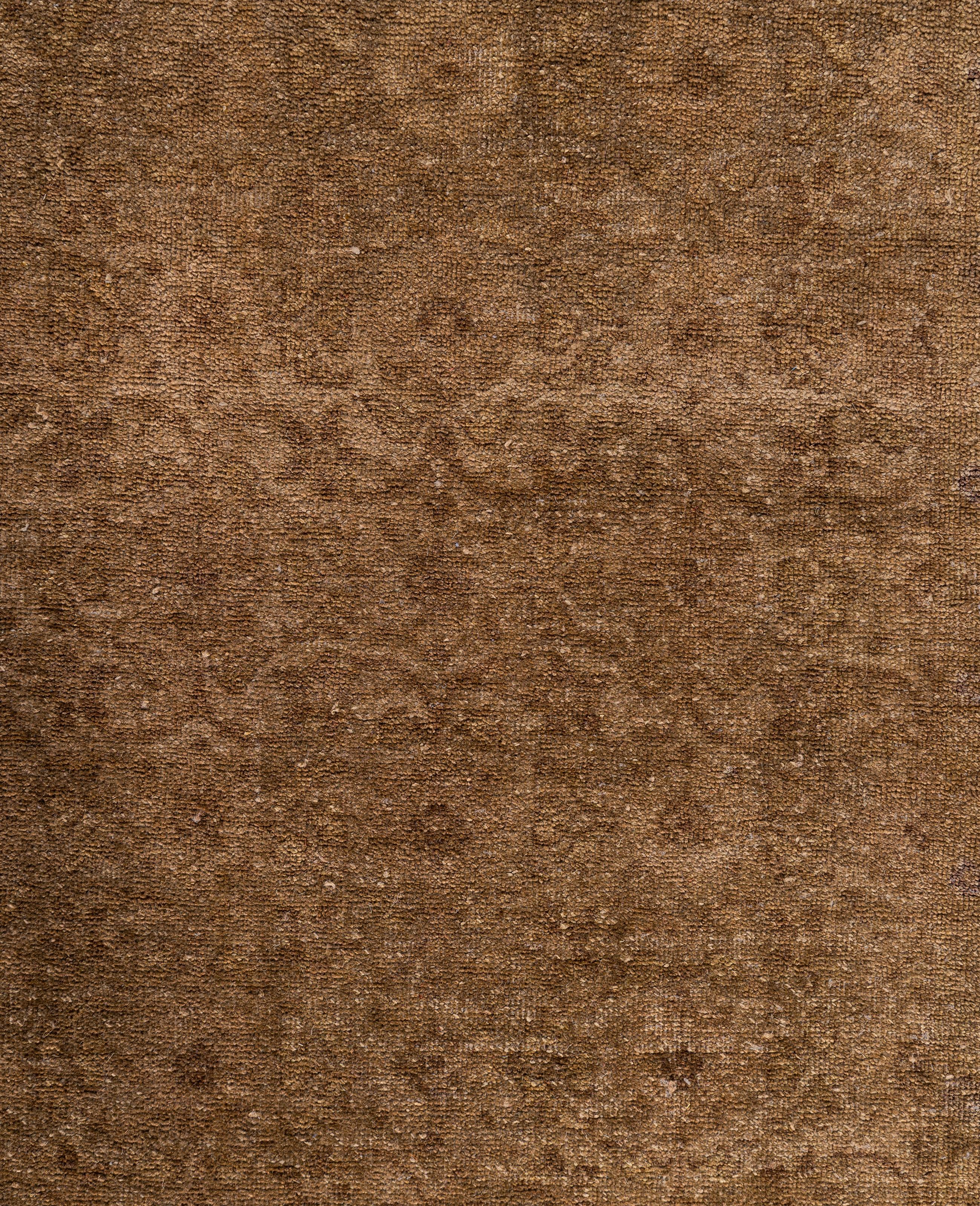 Alfombra de lana Overdyed One-of-a-Kind Beige 2' 8